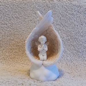Light-Up Praying Angel Figurine
